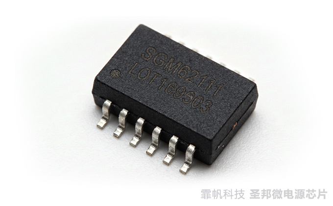 SGM62111,升压/降压芯片芯片实物图